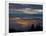 City from Grouse Mountain at Sunset, North Vancouver, Vancouver, Canada-Lawrence Worcester-Framed Photographic Print