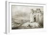 City Gate in Toledo-Jenaro Perez Villaamil-Framed Art Print