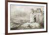 City Gate in Toledo-Jenaro Perez Villaamil-Framed Art Print