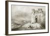 City Gate in Toledo-Jenaro Perez Villaamil-Framed Art Print