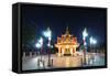 City Gate, Kanchanaburi, Thailand, Southeast Asia, Asia-Christian Kober-Framed Stretched Canvas