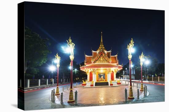 City Gate, Kanchanaburi, Thailand, Southeast Asia, Asia-Christian Kober-Stretched Canvas