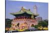 City Gate on Chungshan Road, Taipei, Taiwan-Charles Bowman-Stretched Canvas