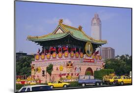 City Gate on Chungshan Road, Taipei, Taiwan-Charles Bowman-Mounted Photographic Print