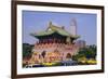 City Gate on Chungshan Road, Taipei, Taiwan-Charles Bowman-Framed Photographic Print