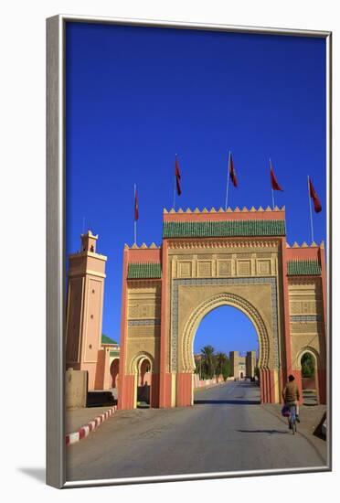 City Gate, Rissani, Morocco, North Africa, Africa-Neil-Framed Photographic Print