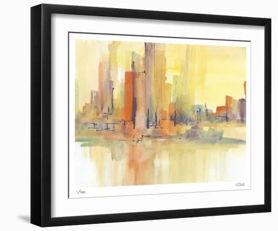 City Glow I-Chris Paschke-Framed Limited Edition