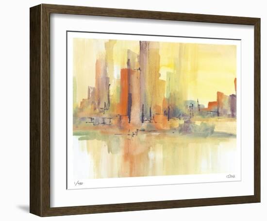 City Glow I-Chris Paschke-Framed Limited Edition