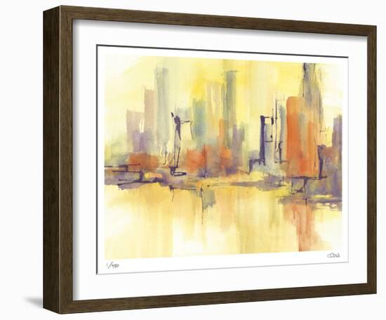 City Glow II-Chris Paschke-Framed Limited Edition