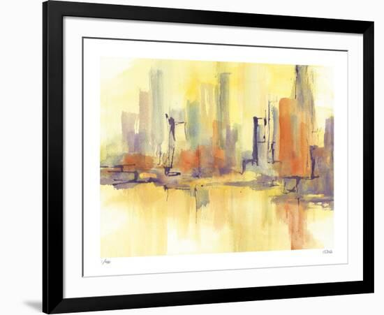 City Glow II-Chris Paschke-Framed Limited Edition