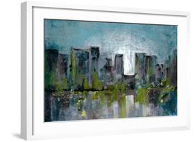 City Glow-Doris Charest-Framed Art Print