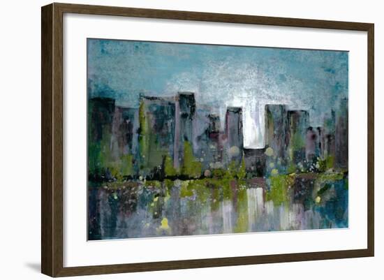 City Glow-Doris Charest-Framed Art Print