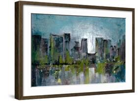 City Glow-Doris Charest-Framed Art Print