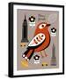 City Greetings III-Clara Wells-Framed Giclee Print