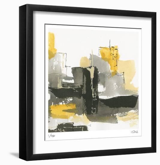 City Grey III-Chris Paschke-Framed Limited Edition