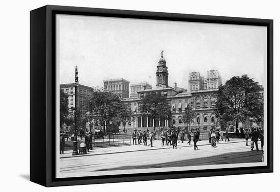 City Hall, 1911-Moses King-Framed Stretched Canvas