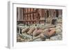 City Hall after the Earthquake, San Francisco, California-null-Framed Art Print