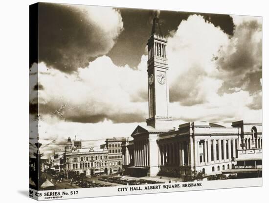 City Hall, Albert Square, Brisbane, Australia-null-Stretched Canvas