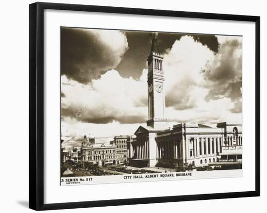 City Hall, Albert Square, Brisbane, Australia-null-Framed Photographic Print