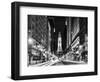 City Hall and Avenue of the Arts by Night, Philadelphia, Pennsylvania, US, White Frame-Philippe Hugonnard-Framed Art Print