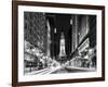 City Hall and Avenue of the Arts by Night, Philadelphia, Pennsylvania, US-Philippe Hugonnard-Framed Photographic Print