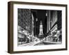 City Hall and Avenue of the Arts by Night, Philadelphia, Pennsylvania, US-Philippe Hugonnard-Framed Premium Photographic Print