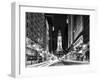 City Hall and Avenue of the Arts by Night, Philadelphia, Pennsylvania, US-Philippe Hugonnard-Framed Photographic Print