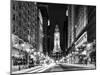 City Hall and Avenue of the Arts by Night, Philadelphia, Pennsylvania, US-Philippe Hugonnard-Mounted Photographic Print