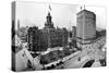 City Hall and Campus Martius, Detroit-null-Stretched Canvas