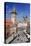 City Hall and Church of Our Lady Before Tyn on Old Town Square in Prague, Czech Republic-null-Stretched Canvas