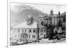 City Hall and Courthouse in Juneau, Alaska Photograph - Juneau, AK-Lantern Press-Framed Art Print