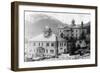 City Hall and Courthouse in Juneau, Alaska Photograph - Juneau, AK-Lantern Press-Framed Art Print