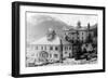 City Hall and Courthouse in Juneau, Alaska Photograph - Juneau, AK-Lantern Press-Framed Art Print