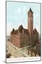 City Hall and Courthouse, Minneapolis, Minnesota-null-Mounted Art Print