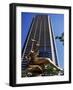 City Hall and Statue, Kobe, Kansai, Japan-null-Framed Giclee Print