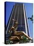 City Hall and Statue, Kobe, Kansai, Japan-null-Stretched Canvas