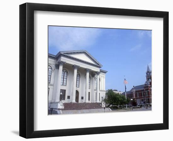 City Hall and Thalian Hall Performing Arts Center, Wilmington, North Carolina-Lynn Seldon-Framed Photographic Print