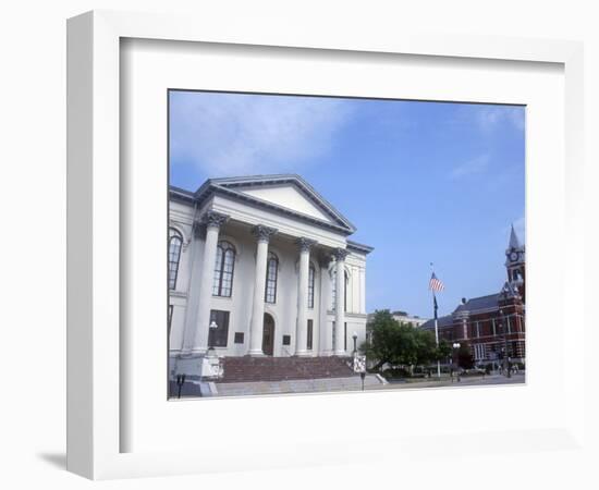 City Hall and Thalian Hall Performing Arts Center, Wilmington, North Carolina-Lynn Seldon-Framed Photographic Print