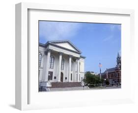 City Hall and Thalian Hall Performing Arts Center, Wilmington, North Carolina-Lynn Seldon-Framed Photographic Print