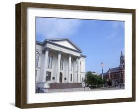 City Hall and Thalian Hall Performing Arts Center, Wilmington, North Carolina-Lynn Seldon-Framed Photographic Print