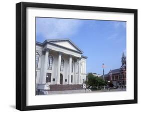 City Hall and Thalian Hall Performing Arts Center, Wilmington, North Carolina-Lynn Seldon-Framed Photographic Print