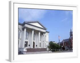 City Hall and Thalian Hall Performing Arts Center, Wilmington, North Carolina-Lynn Seldon-Framed Photographic Print