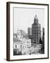 City Hall and World Building, New York-null-Framed Photo