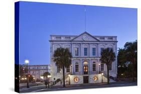 City Hall at Dawn-Rob Tilley-Stretched Canvas