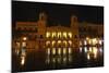 City Hall at Night, Old San Juan, Puerto Rico-George Oze-Mounted Photographic Print