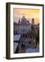 City Hall at Sunset, Market Square, Old Town, Rzeszow, Poland, Europe-Frank Fell-Framed Photographic Print