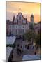 City Hall at Sunset, Market Square, Old Town, Rzeszow, Poland, Europe-Frank Fell-Mounted Photographic Print