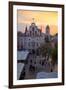 City Hall at Sunset, Market Square, Old Town, Rzeszow, Poland, Europe-Frank Fell-Framed Photographic Print