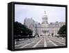 City Hall, Baltimore, MD-Mark Gibson-Framed Stretched Canvas