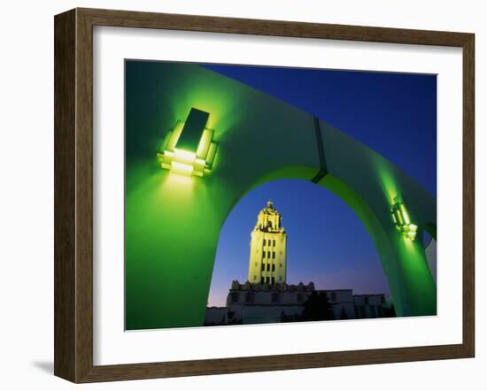 City Hall, Beverly Hills, California, USA-null-Framed Photographic Print